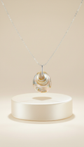 Collier pendentif coquillage en nacre