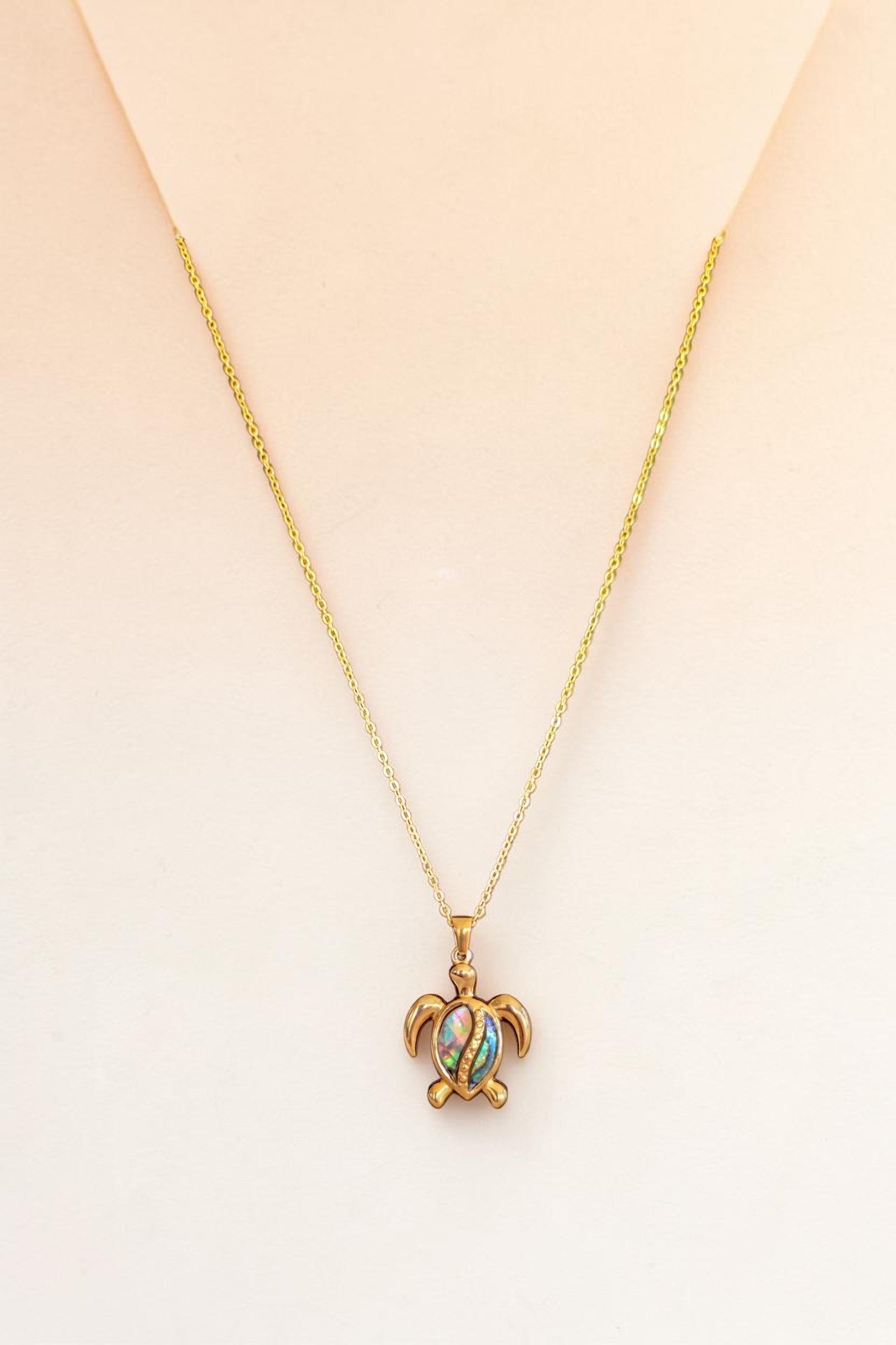 Collier Écaille de Tortue Nacrée