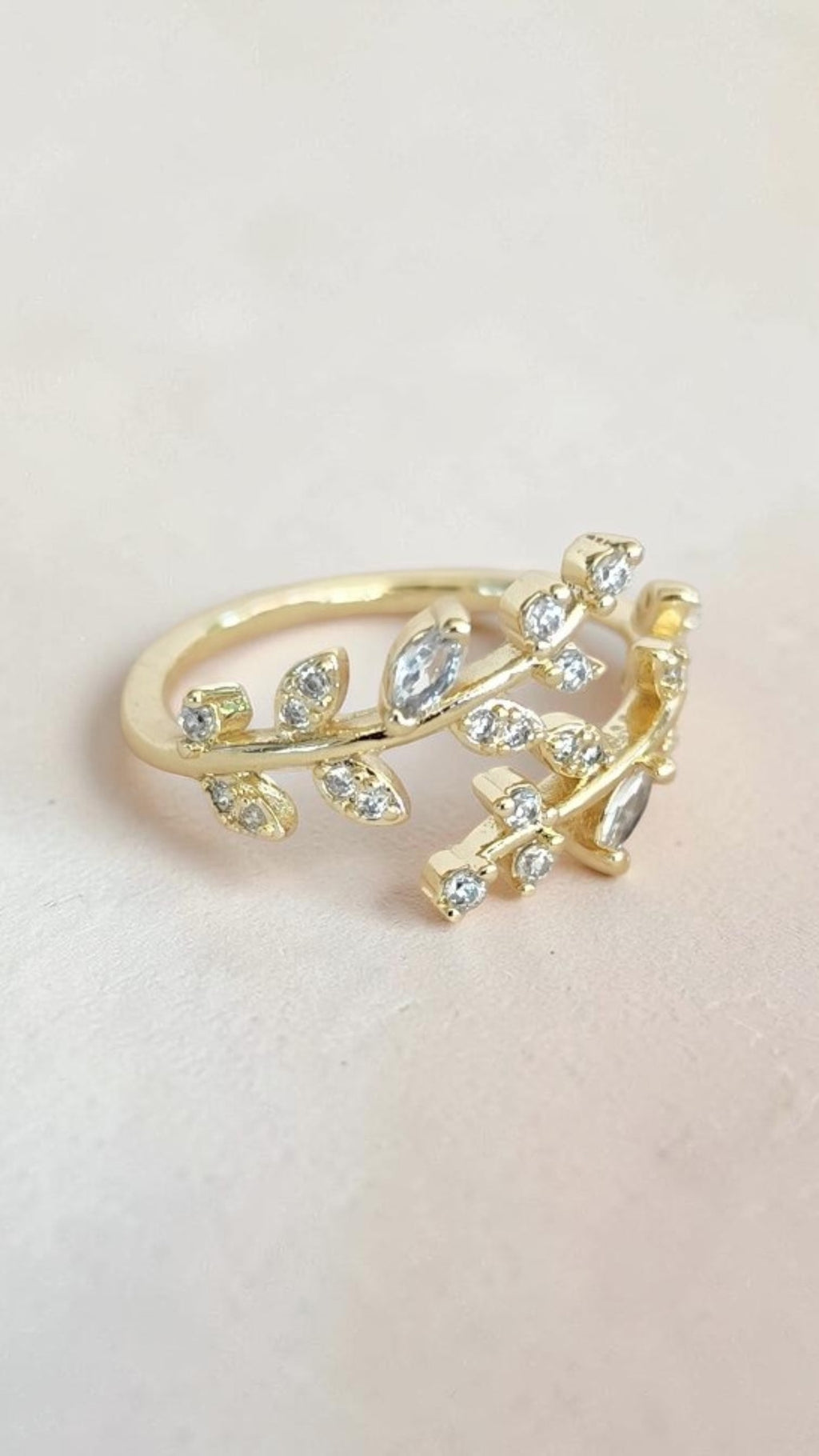 Bague Acier Inoxydable Zircon – Dorée ou Argentée