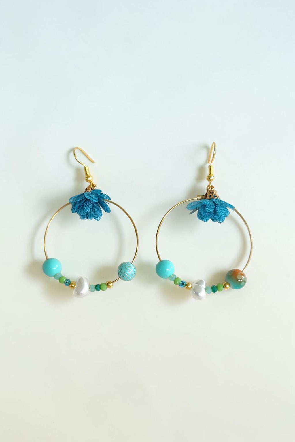 Boucles d'oreilles pendantes élégantes – bijou fait main