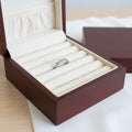 Bague Feuillage Acier Inoxydable Argentée – Ajustable