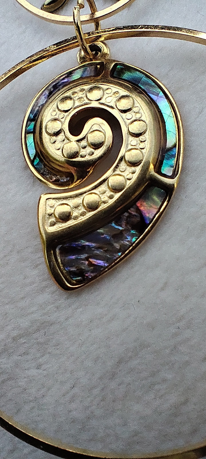 Boucles d'oreilles Nacre Irisée – Reflets de l'Océan | 4 Coloris