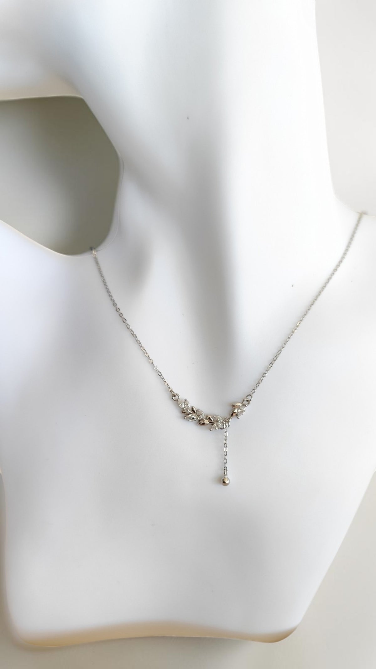 Parure pampilles épi de blé — Collier & bracelet Argent pur S999