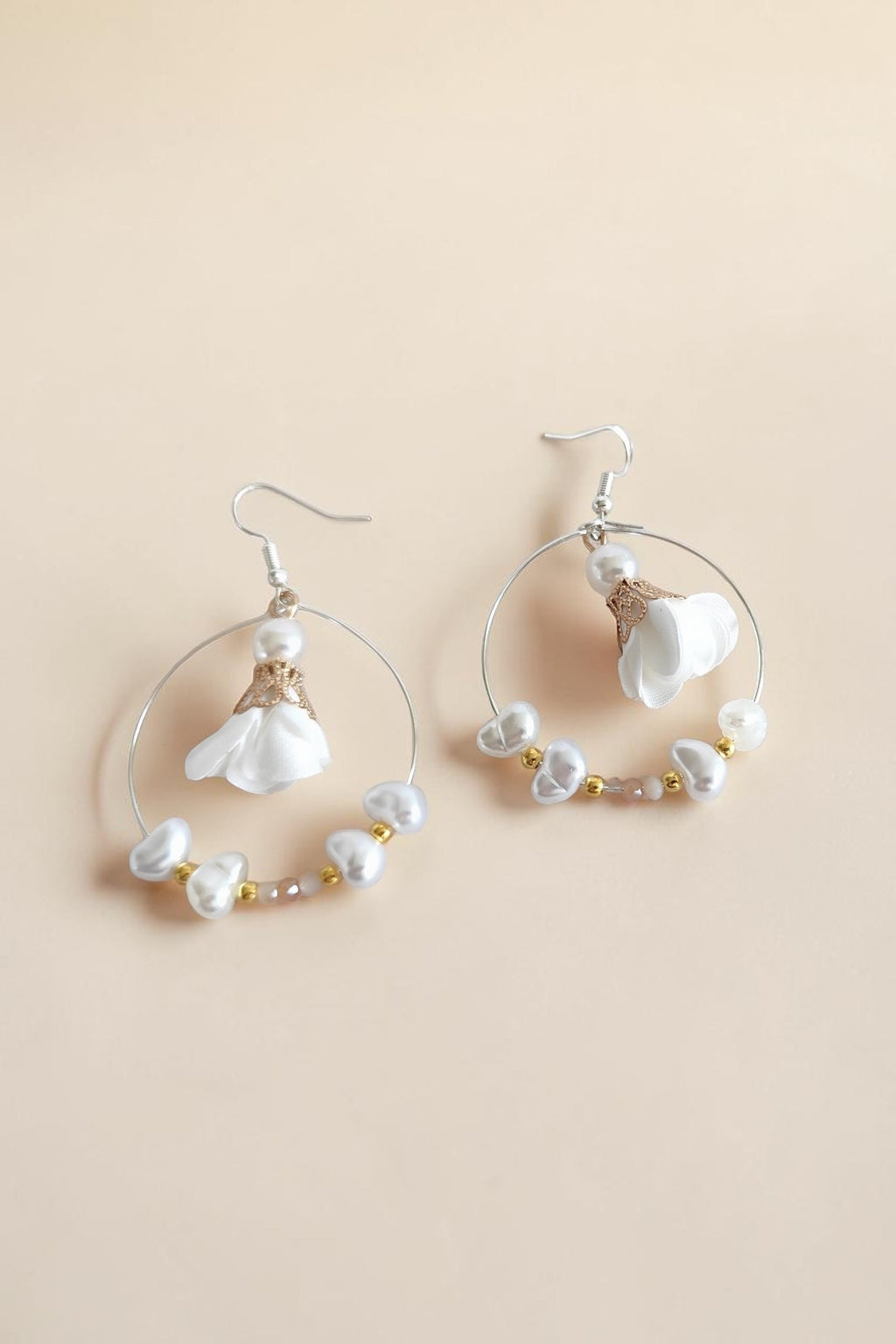 Boucles d'oreilles pendantes élégantes – bijou fait main