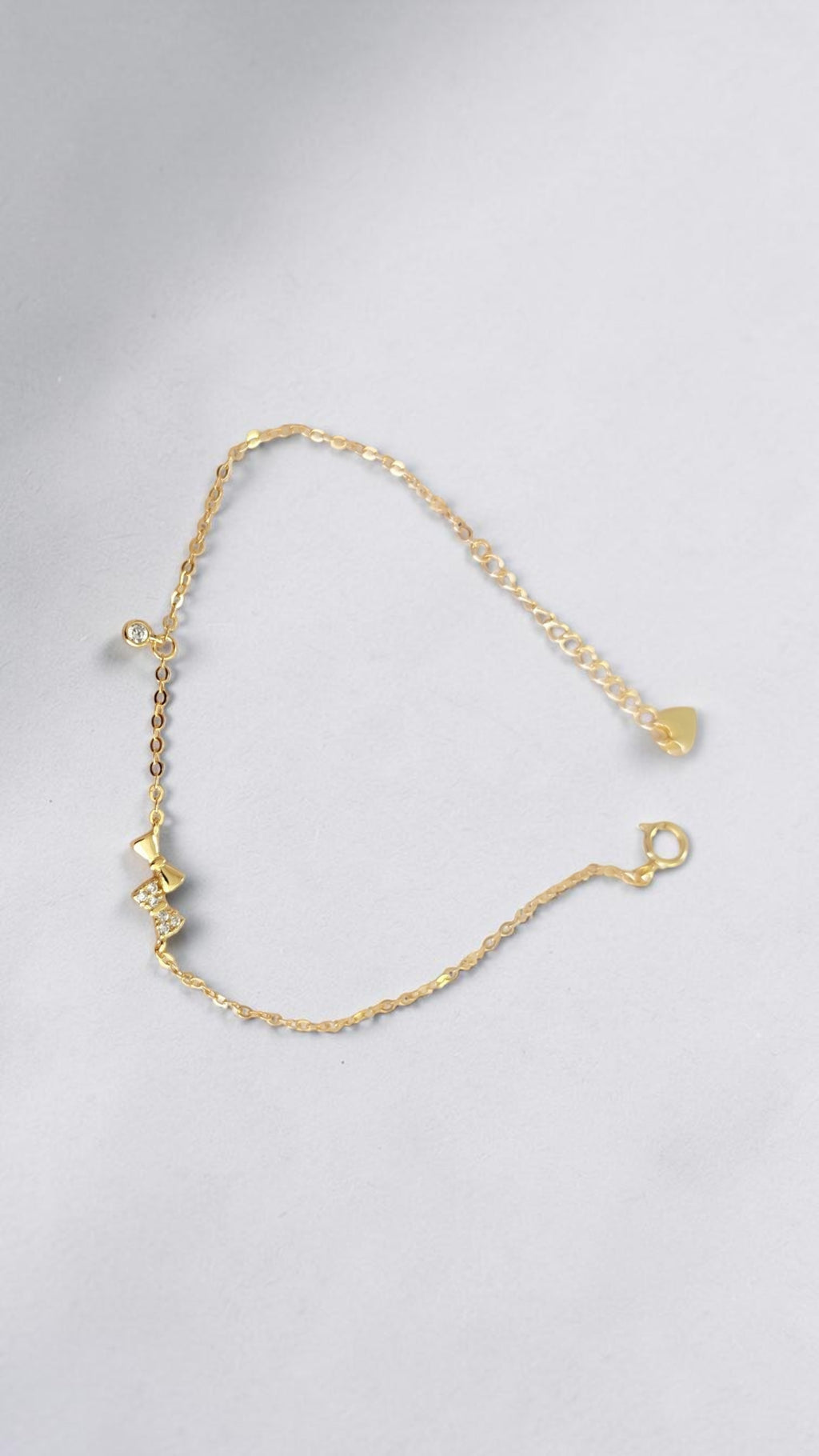 Bracelet Nœud Papillon Argent 925 – Style Minimaliste