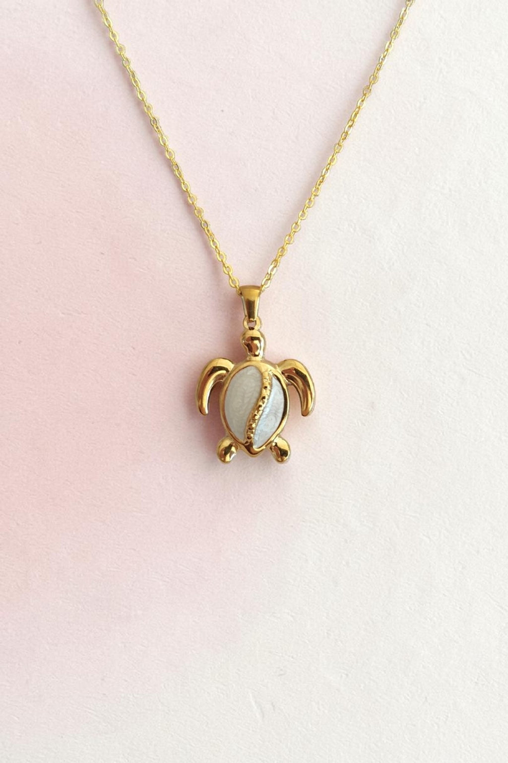 Collier Écaille de Tortue Nacrée