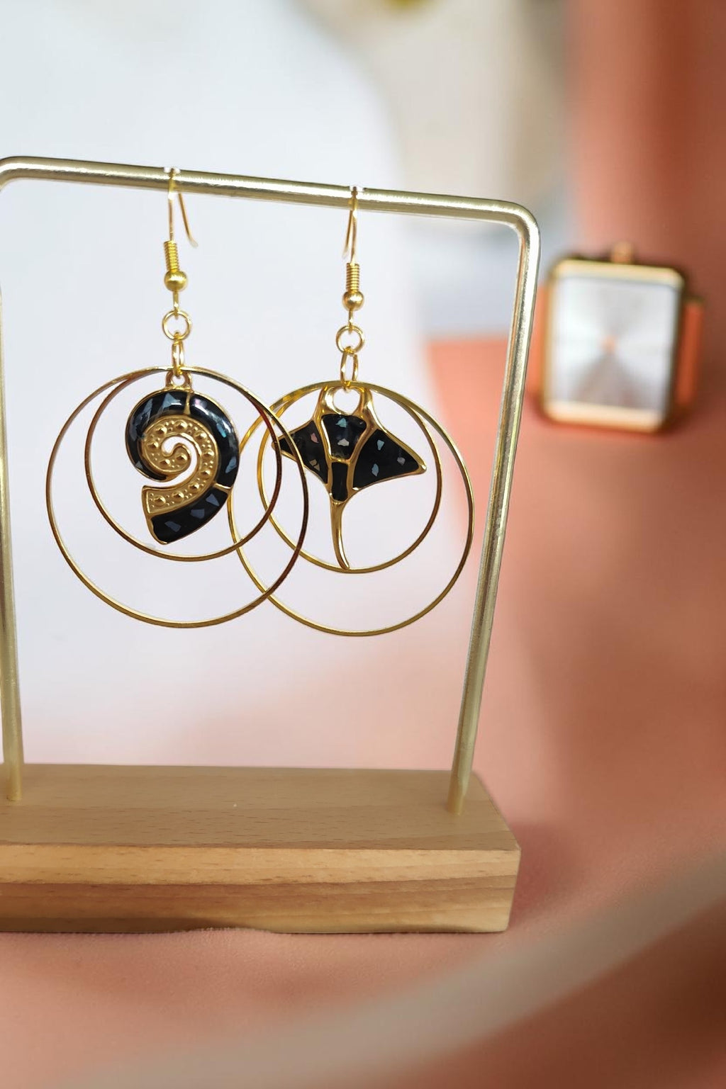 Boucles d'oreilles Nacre