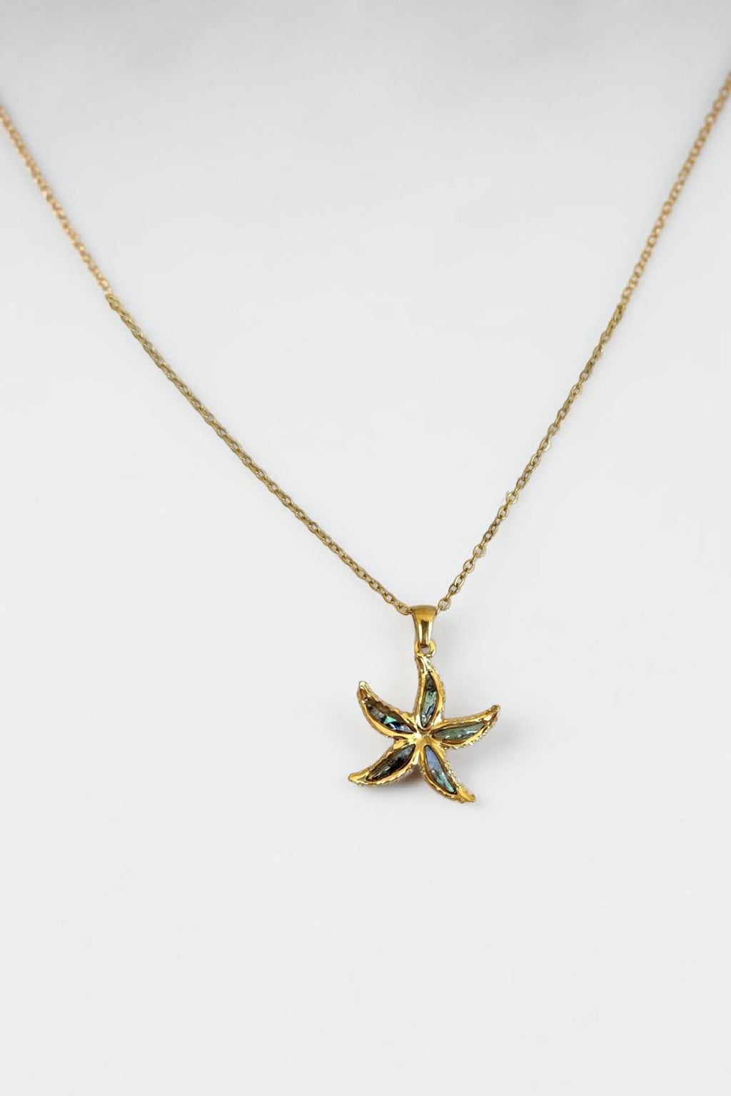 Collier Étoile de Mer Nacrée