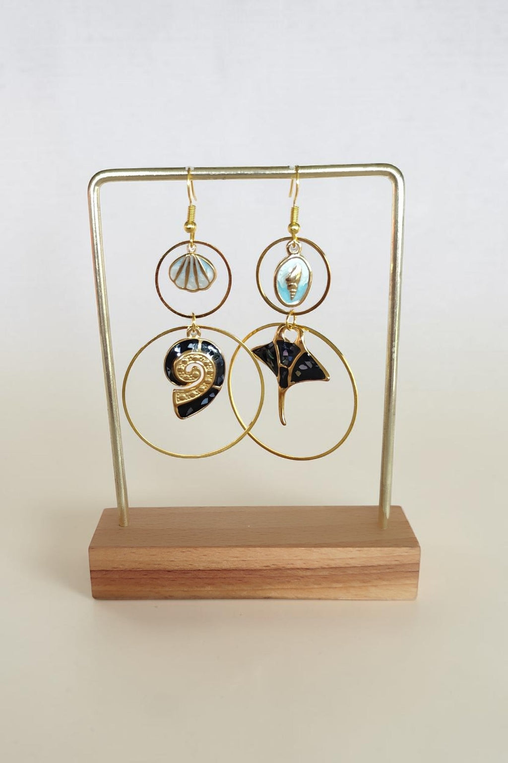Boucles d'oreilles Nacre