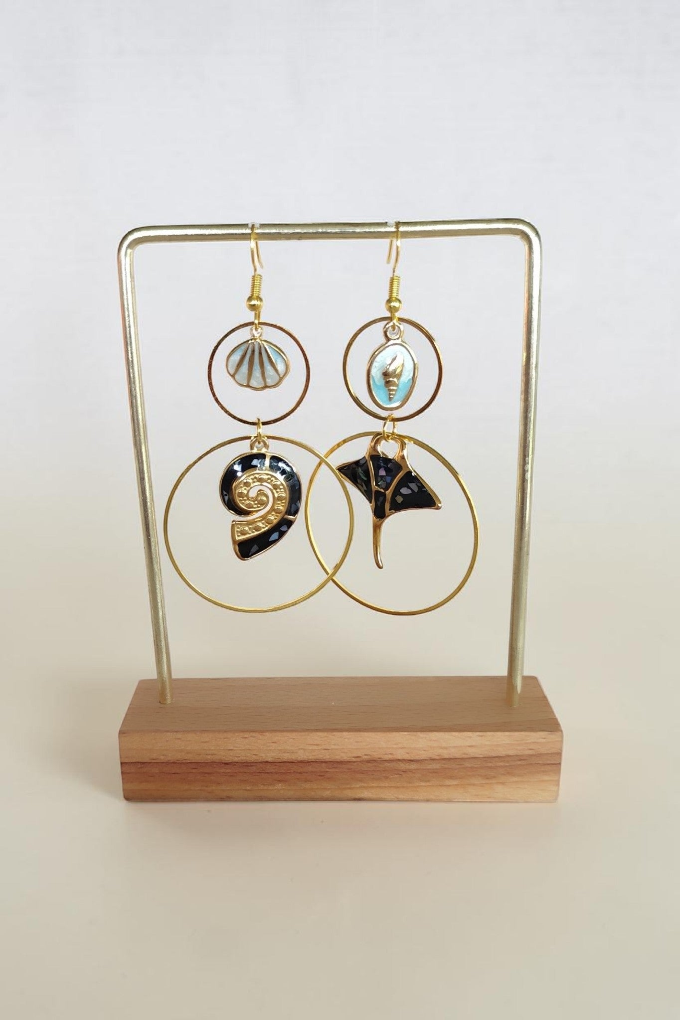 Boucles d'oreilles Nacre