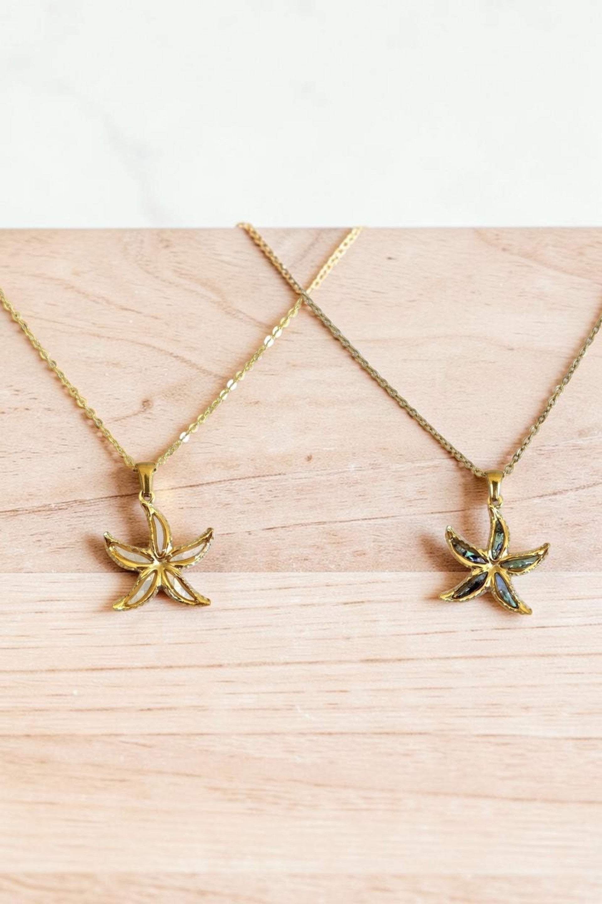 Collier Étoile de Mer – un peu d'océan avec vous – 2 coloris