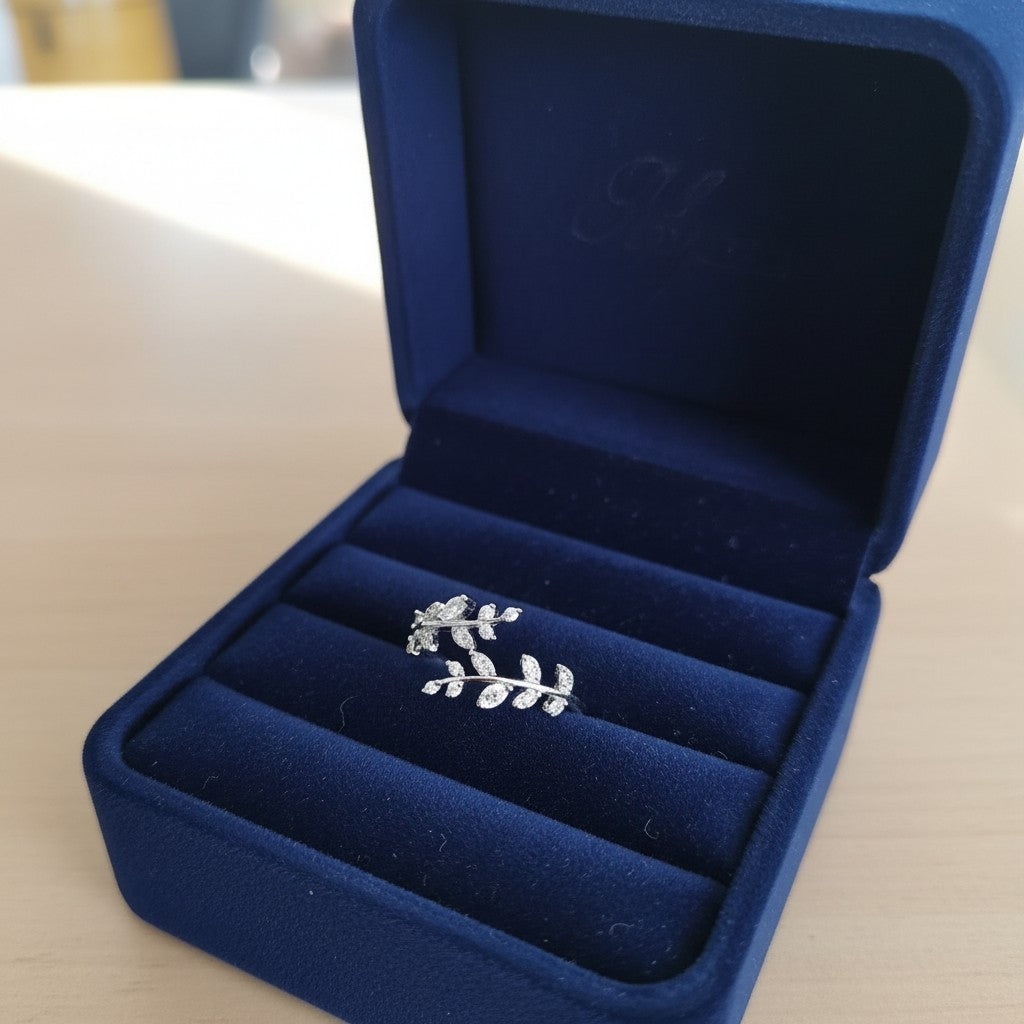 Bague Acier Inoxydable Zircon – Dorée ou Argentée